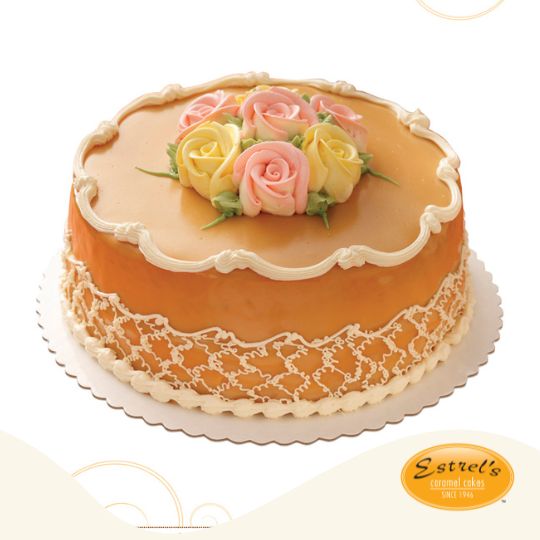 Design #12 8R Caramel Cake with Filling