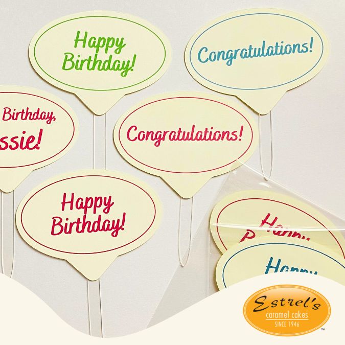 Celebrate 1 - 8R Caramel Cake with Filling