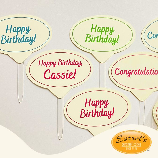 Celebrate 1 - 8R Caramel Cake with Filling