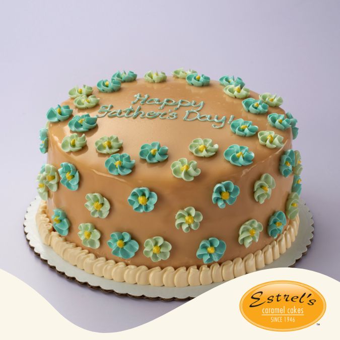 8X12 Caramel Cake with Filling