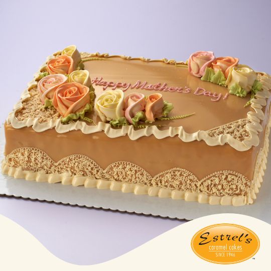 caramel cake, best caramel cake in manila, caramel cakes, estrel's caramel cakes, estrellas, estrells, rectangular caramel cake, caramel cake design